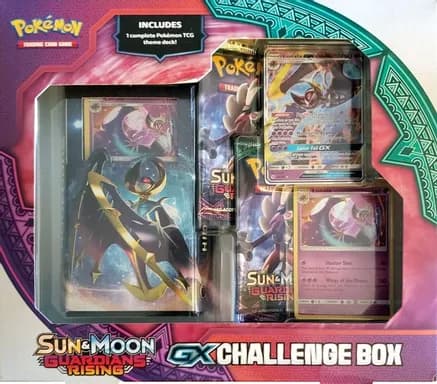 Lunala GX Challenge Box — sealed Pokémon TCG product