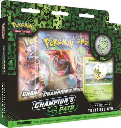 Champion's Path Pin Collection [Turffield Gym] — sealed Pokémon TCG product