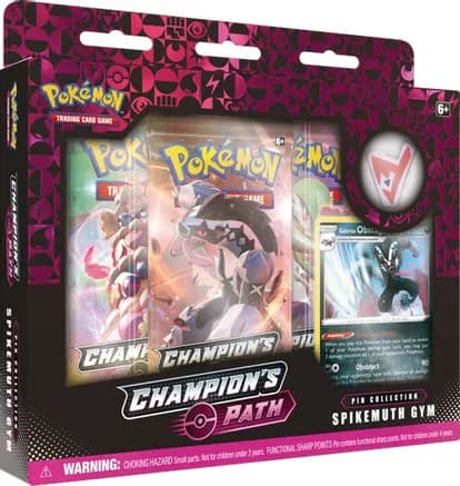 Champion's Path Pin Collection [Spikemuth Gym] — sealed Pokémon TCG product