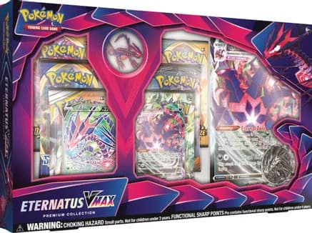 Eternatus VMAX Premium Collection — sealed Pokémon TCG product