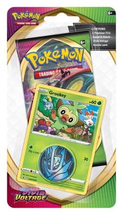 Vivid Voltage Single Pack Blister [Grookey] — sealed Pokémon TCG product