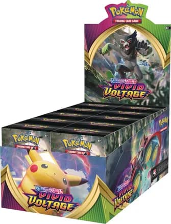 Vivid Voltage Build & Battle Box Display — sealed Pokémon TCG product