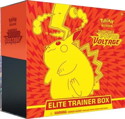 Vivid Voltage Elite Trainer Box — sealed Pokémon TCG product