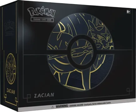 Sword & Shield Elite Trainer Box Plus [Zacian] — sealed Pokémon TCG product