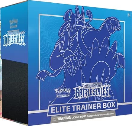 Battle Styles Elite Trainer Box [Rapid Strike Urshifu] (Blue) — sealed Pokémon TCG product