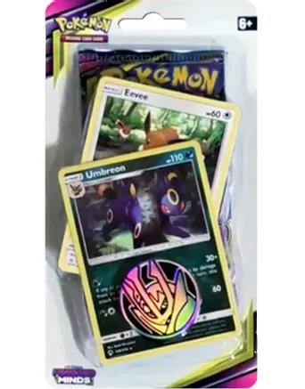Unified Minds Premium Checklane Blister [Umbreon] — sealed Pokémon TCG product