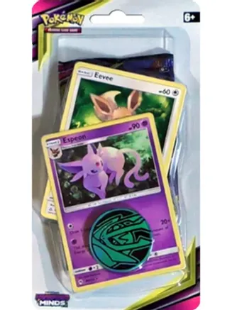 Unified Minds Premium Checklane Blister [Espeon] — sealed Pokémon TCG product
