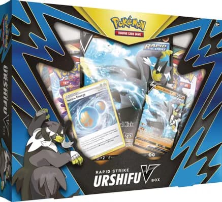 Rapid Strike Urshifu V Box — sealed Pokémon TCG product