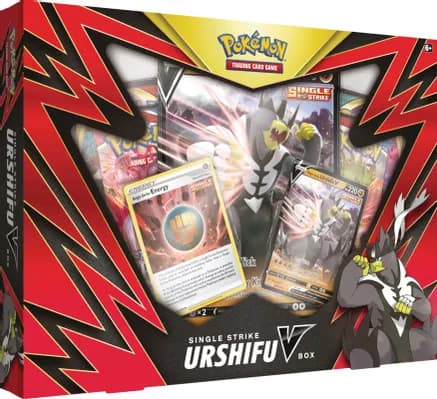 Single Strike Urshifu V Box — sealed Pokémon TCG product