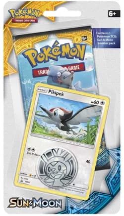 Sun & Moon Single Blister Pack [Pikipek] — sealed Pokémon TCG product