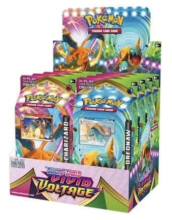 Vivid Voltage Theme Deck Display — sealed Pokémon TCG product