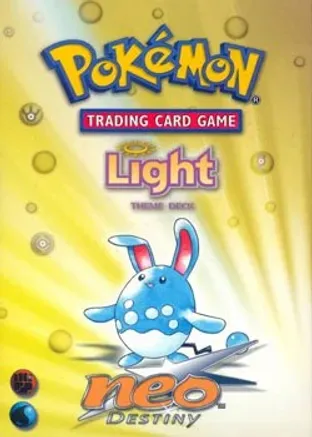 Neo Destiny Theme Deck - "Light" — sealed Pokémon TCG product