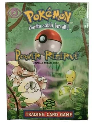 Jungle Theme Deck - "Power Reserve" — sealed Pokémon TCG product