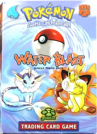 Jungle Theme Deck - "Water Blast" — sealed Pokémon TCG product