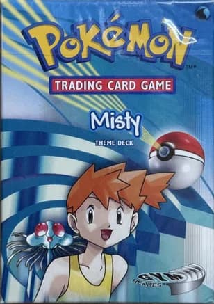 Gym Heroes Theme Deck - "Misty" — sealed Pokémon TCG product