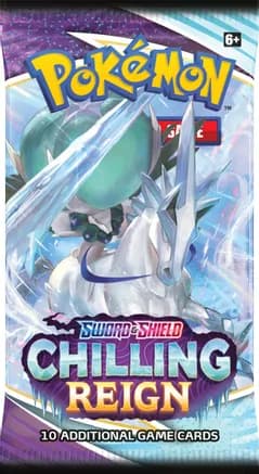 Chilling Reign Booster Pack — sealed Pokémon TCG product