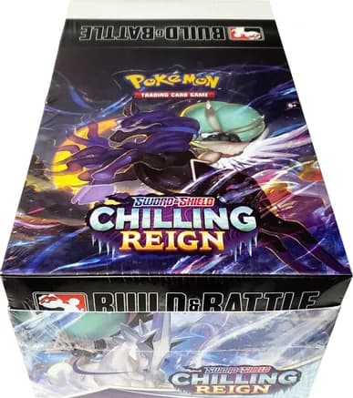 Chilling Reign Build & Battle Box Display — sealed Pokémon TCG product