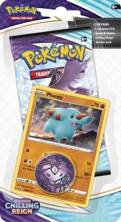 Chilling Reign Single Pack Blister [Phanpy] — sealed Pokémon TCG product