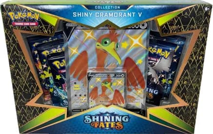 Shining Fates Collection [Shiny Cramorant V] — sealed Pokémon TCG product