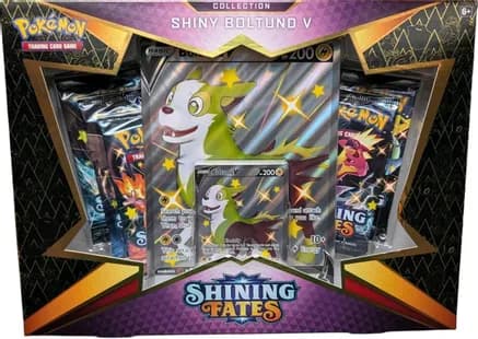 Shining Fates Collection [Shiny Boltund V] — sealed Pokémon TCG product