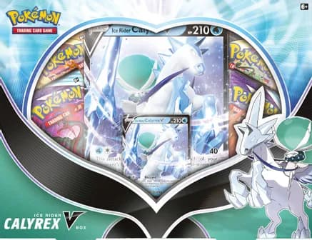Ice Rider Calyrex V Box — sealed Pokémon TCG product