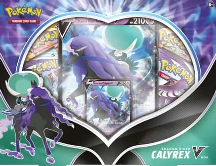 Shadow Rider Calyrex V Box — sealed Pokémon TCG product