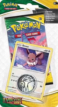 Evolving Skies Single Pack Blister [Eevee] — sealed Pokémon TCG product