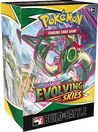 Evolving Skies Build & Battle Box — sealed Pokémon TCG product