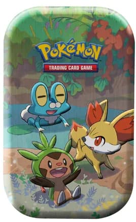 Celebrations Mini Tin [Kalos] — sealed Pokémon TCG product