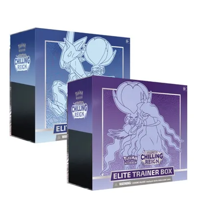 Chilling Reign Elite Trainer Box [Set of 2] — sealed Pokémon TCG product
