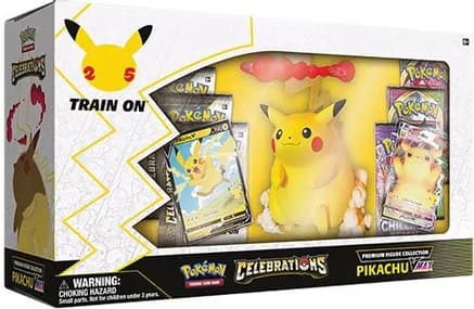 Celebrations Premium Figure Collection [Pikachu VMAX] — sealed Pokémon TCG product