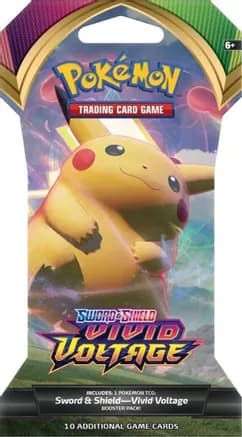 Vivid Voltage Sleeved Booster Pack — sealed Pokémon TCG product