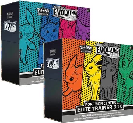 Evolving Skies Pokemon Center Elite Trainer Box [Set of 2] (Exclusive) — sealed Pokémon TCG product