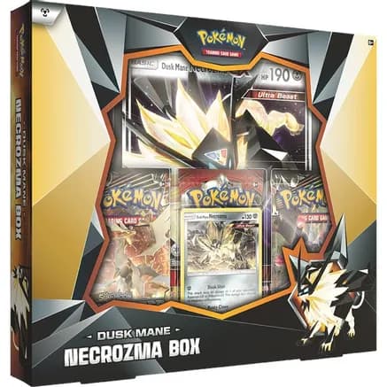 Dusk Mane Necrozma Box — sealed Pokémon TCG product