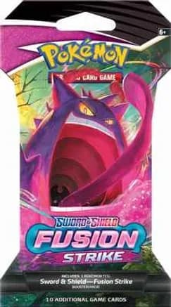 Fusion Strike Sleeved Booster Pack — sealed Pokémon TCG product