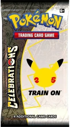 Celebrations Booster Pack — sealed Pokémon TCG product