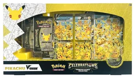Celebrations Premium Playmat Collection [Pikachu V-UNION] — sealed Pokémon TCG product