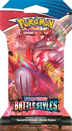 Battle Styles Sleeved Booster Pack — sealed Pokémon TCG product