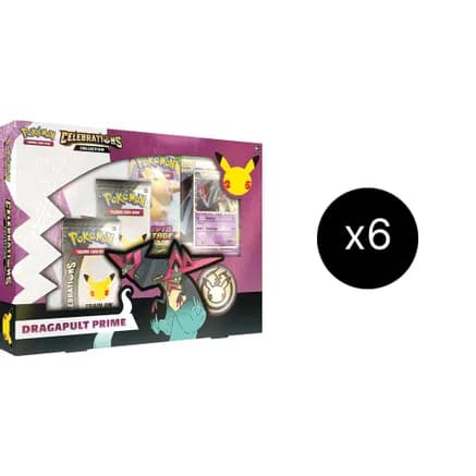 Celebrations Collection Case [Dragapult Prime] — sealed Pokémon TCG product
