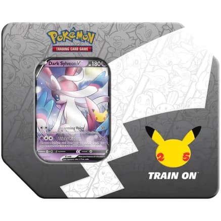 Pokemon Celebrations Tin [Dark Sylveon V] — sealed Pokémon TCG product
