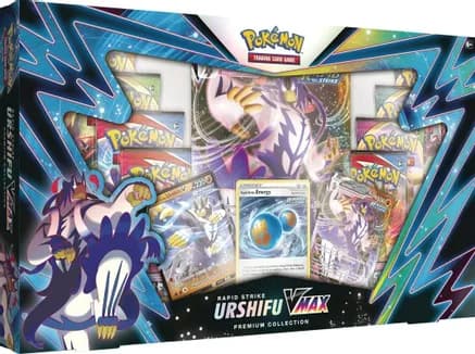 Rapid Strike Urshifu VMAX Premium Collection — sealed Pokémon TCG product