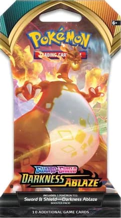 Darkness Ablaze Sleeved Booster Pack — sealed Pokémon TCG product