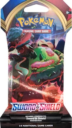 Sword and Shield Base Set Sleeved Booster Pack — sealed Pokémon TCG product