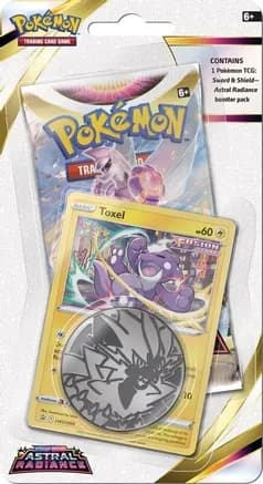 Astral Radiance Single Pack Blister [Toxel] — sealed Pokémon TCG product