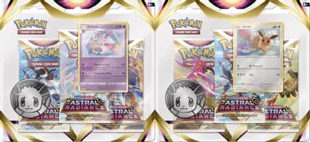 Astral Radiance 3 Pack Blister [Set of 2] — sealed Pokémon TCG product
