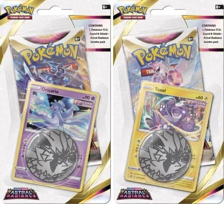 Astral Radiance Single Pack Blister [Set of 2] — sealed Pokémon TCG product