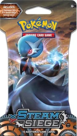 XY Steam Siege Sleeved Booster Pack — sealed Pokémon TCG product