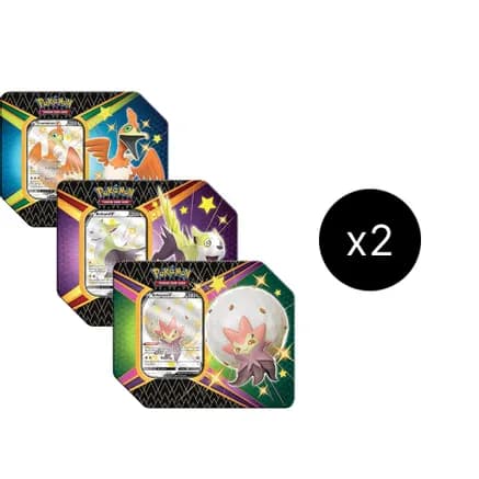 Shining Fates V Tin Case — sealed Pokémon TCG product