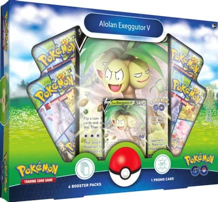 Pokemon GO Collection [Alolan Exeggutor V] — sealed Pokémon TCG product