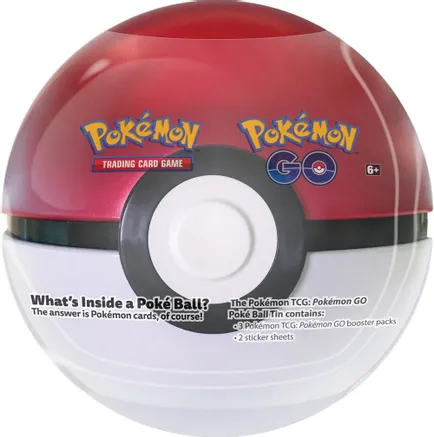 Pokemon GO Poke Ball Tin - Poke Ball — sealed Pokémon TCG product